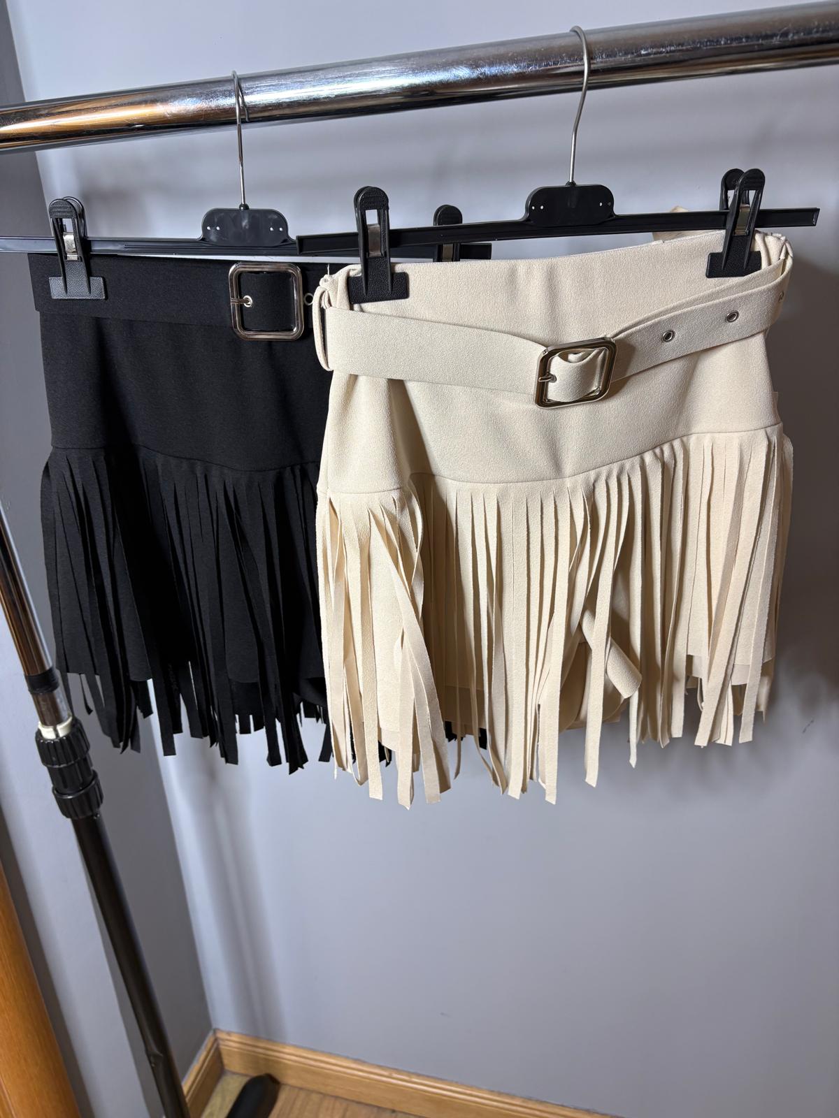 Falda Pantalón Flecos
