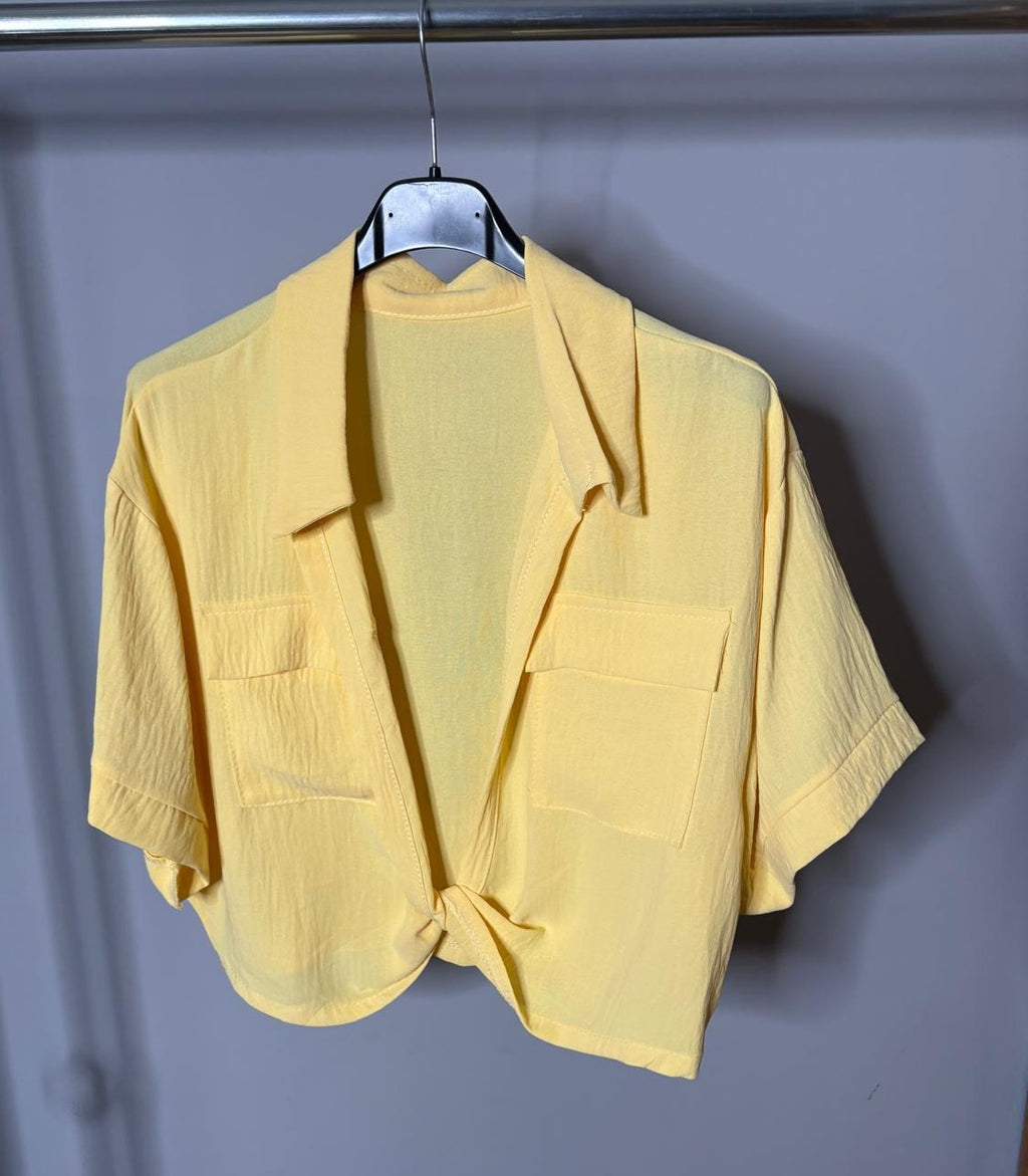 Camisa corta Bolsillo