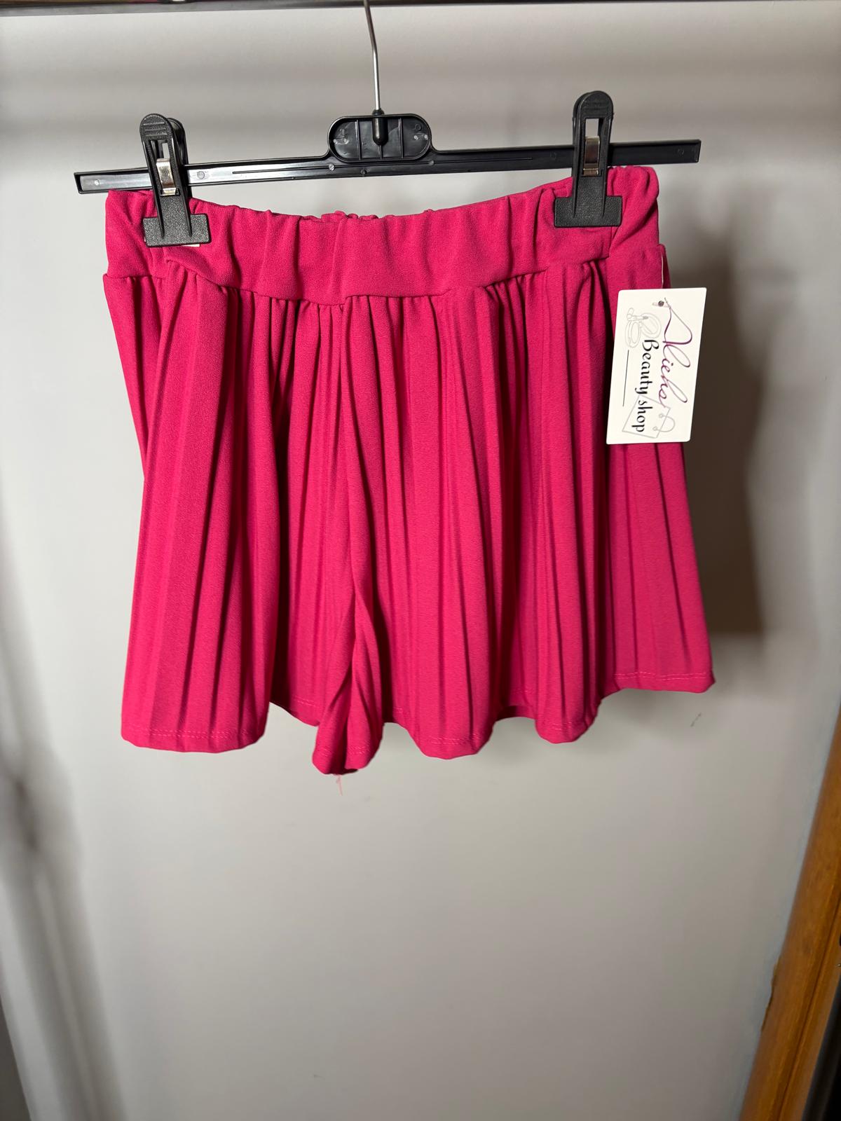 Pantalón Corto Drapeado