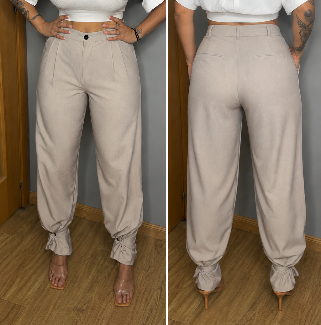Pantalón Puño Botón