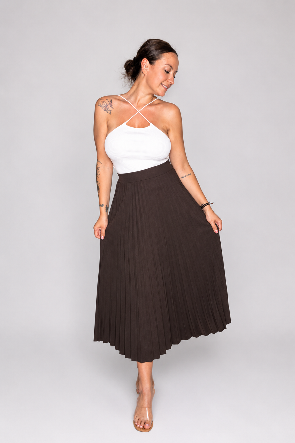 Falda Plisada