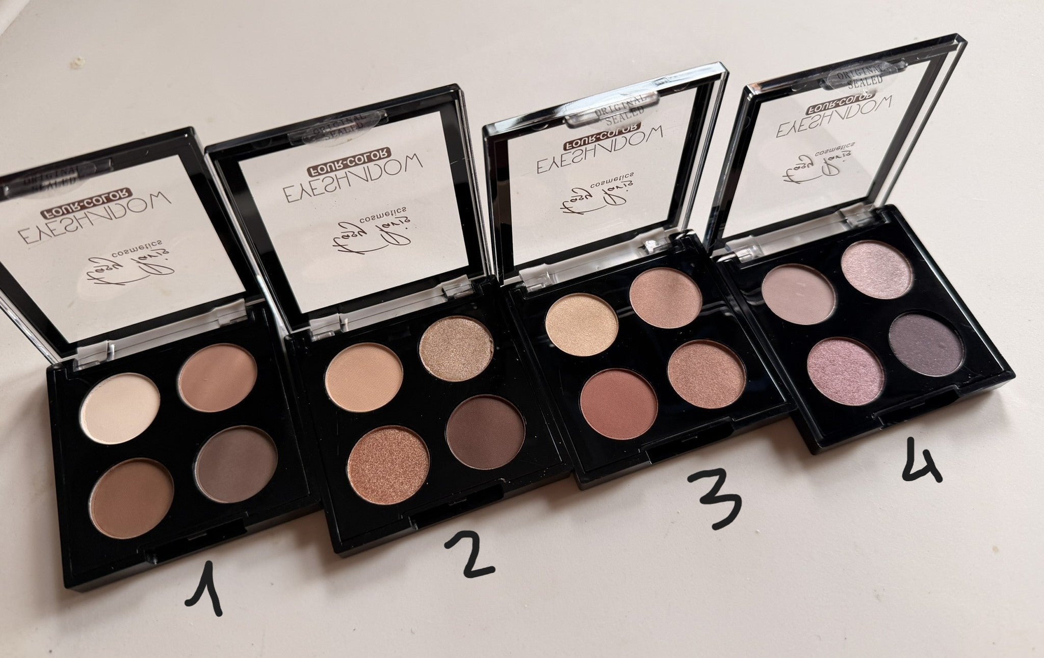 Paleta 4 sombras