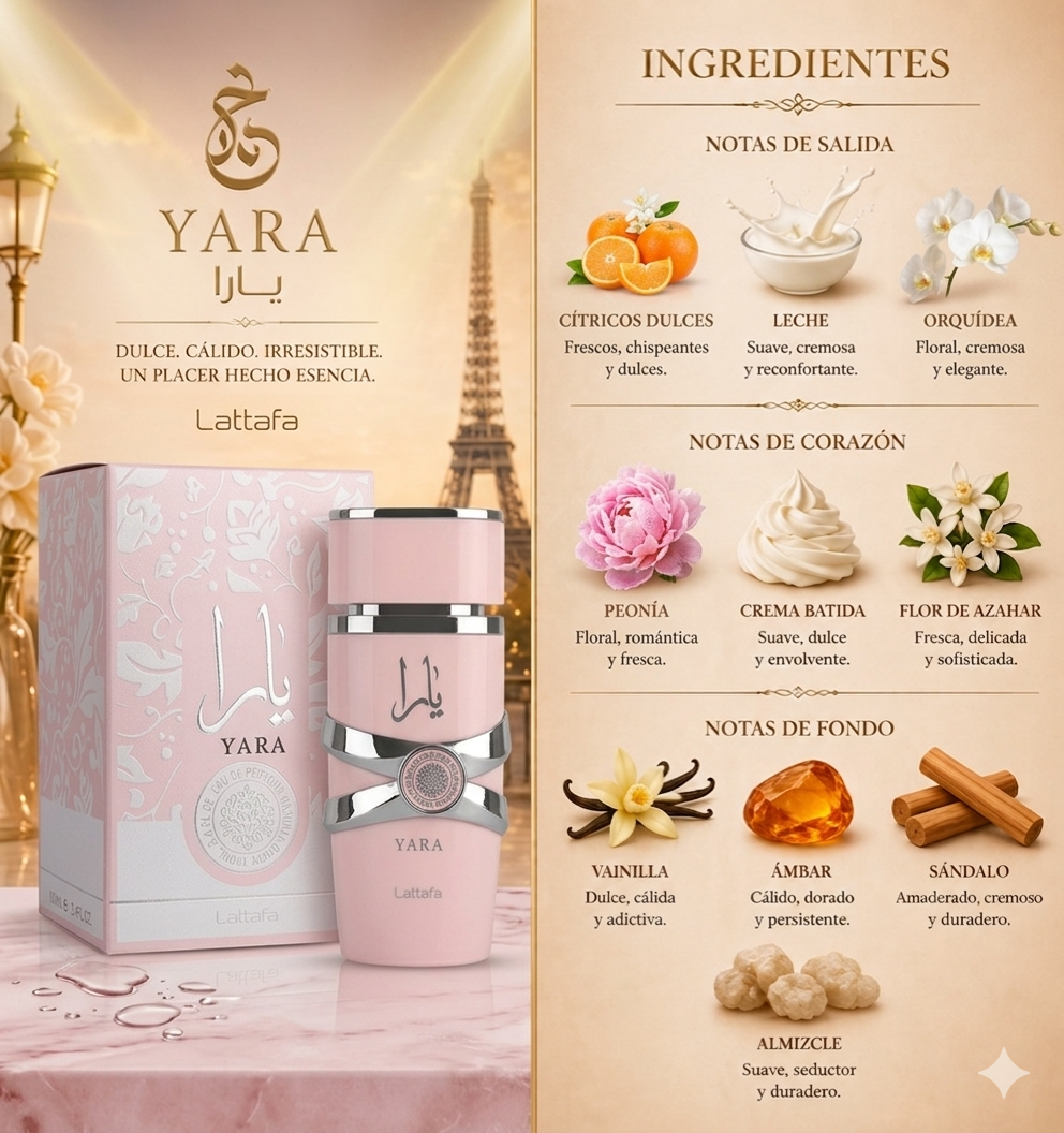 Perfume Yara 100 ML