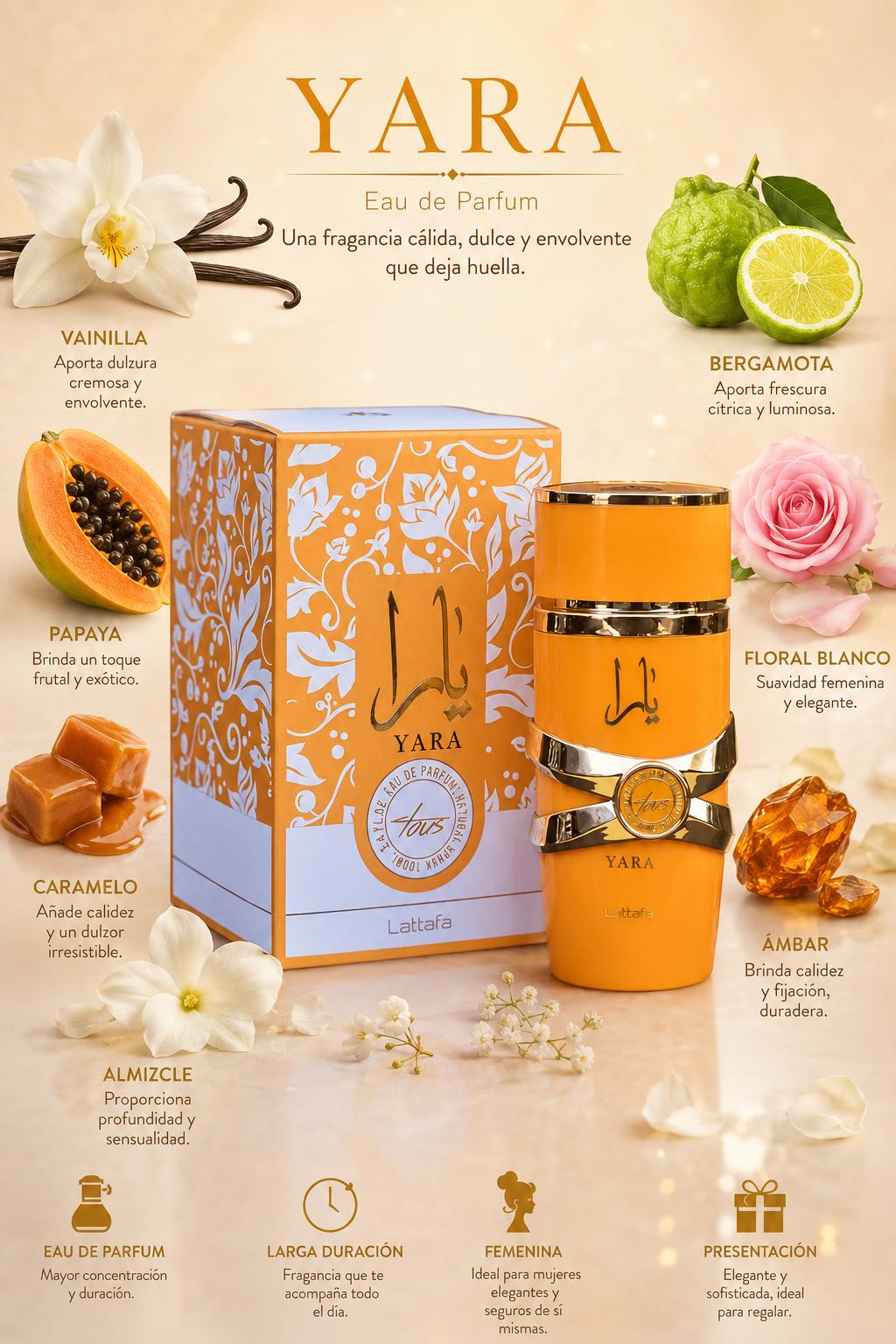 Perfume Yara Tous 100 ML