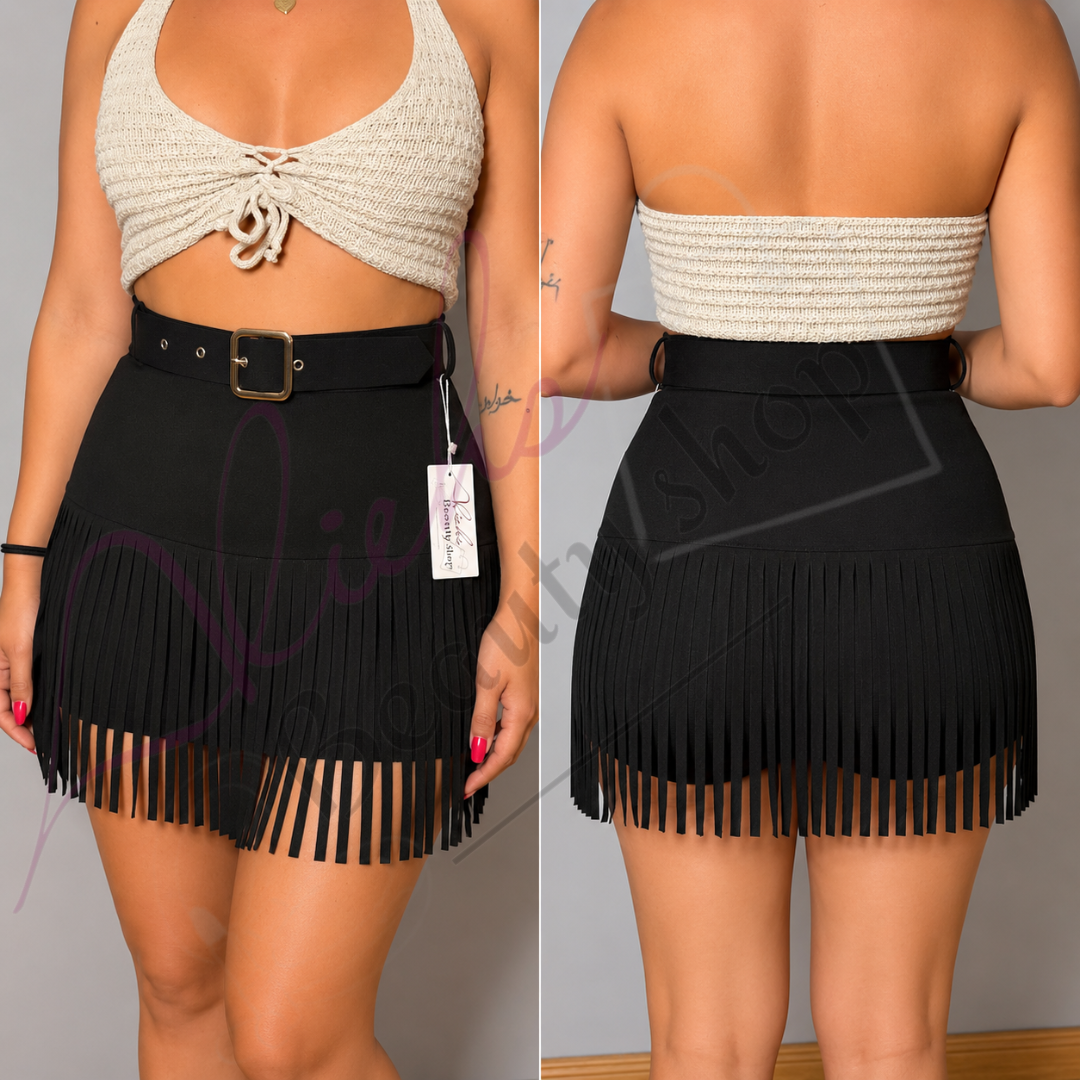 Falda Pantalón Flecos