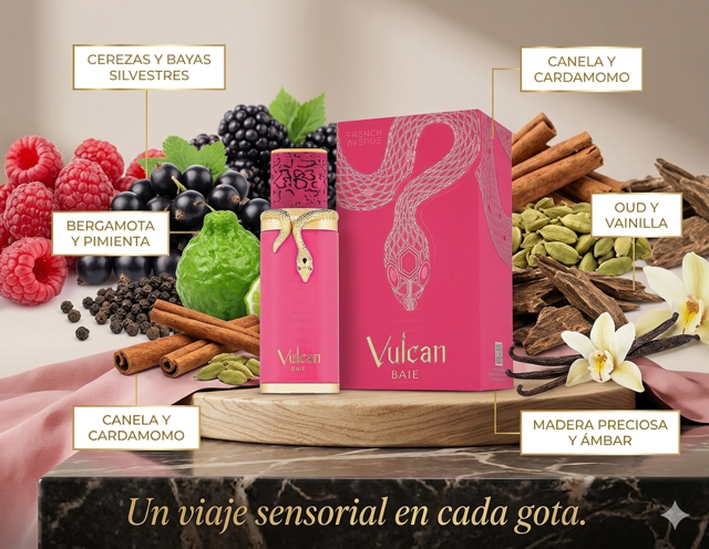 Perfume Vulcan Baie 100 ML